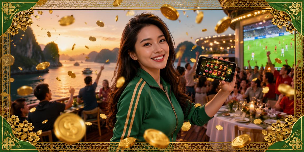 Màn hình hiển thị chứng nhận bảo mật SSL và RNG trên nền tảng casino trực tuyến tại Việt Nam
