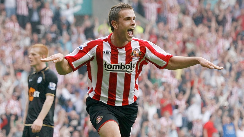 Tài năng của cầu thủ Jordan Henderson được phát triển từ Sunderland Tài năng của cầu thủ Jordan Henderson được phát triển từ Sunderland